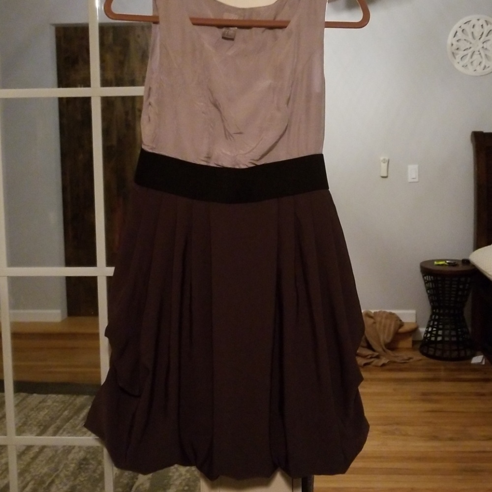 Grey bubble dress